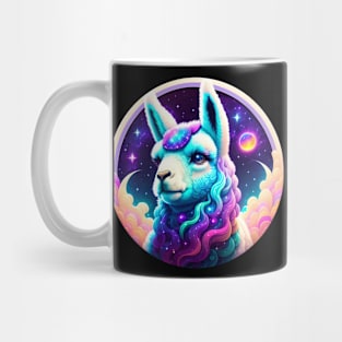 Cute Llama Galaxy Kawaii Animals Mug